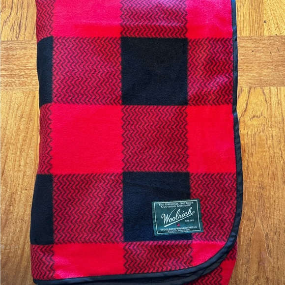 Woolrich Other - Woolrich Red and Black Wool Blanket
